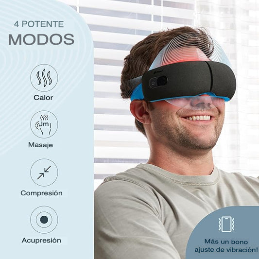 LifePro Lentes Masajeadores Para Migraña, Ojos Secos e Hinchados