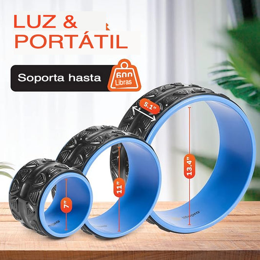Juego De Ruedas De Yoga Lifepro Para Aliviar El Dolor De Hombros Y Cuello